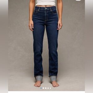American Eagle super high waist stovepipe Jean